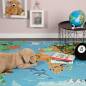 Preview: Kinderzimmer mit Weltkarte Teppich von Heineking24